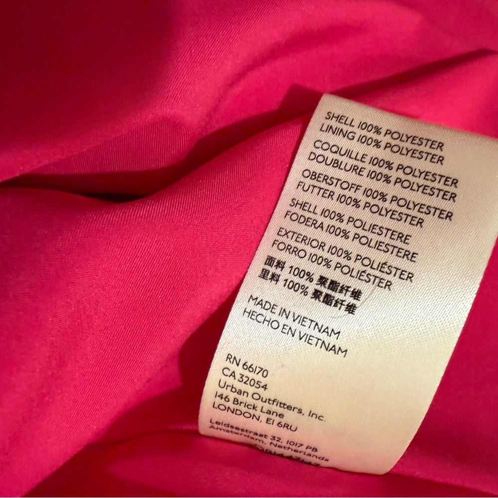 NWT - ANTHROPOLOGIE MAEVE - Pink Satin Mini Bow Cocktail Dress - Sz 14 - Picture 8 of 13